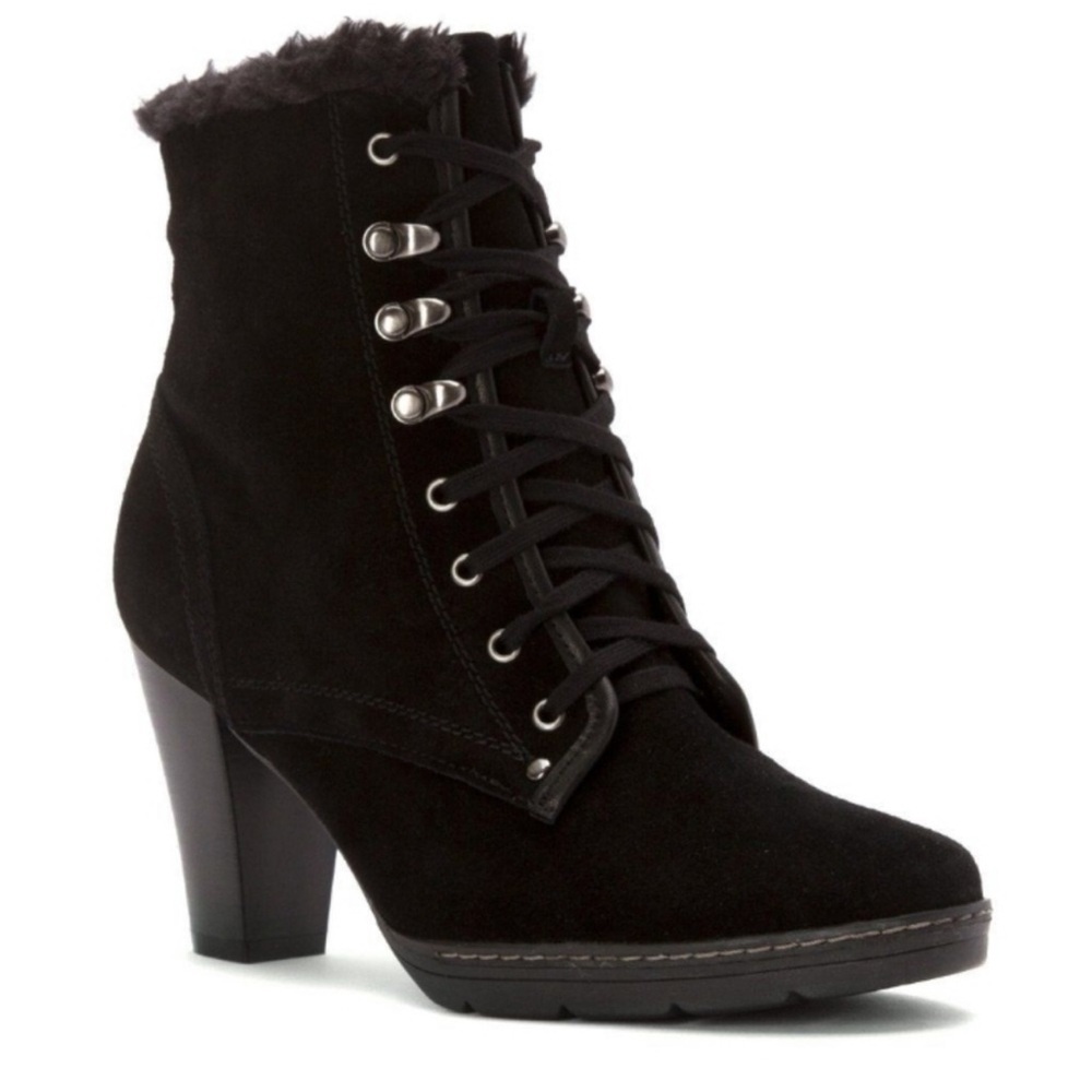 Blondo Black Ankle Booties Winter Boots Size 8
